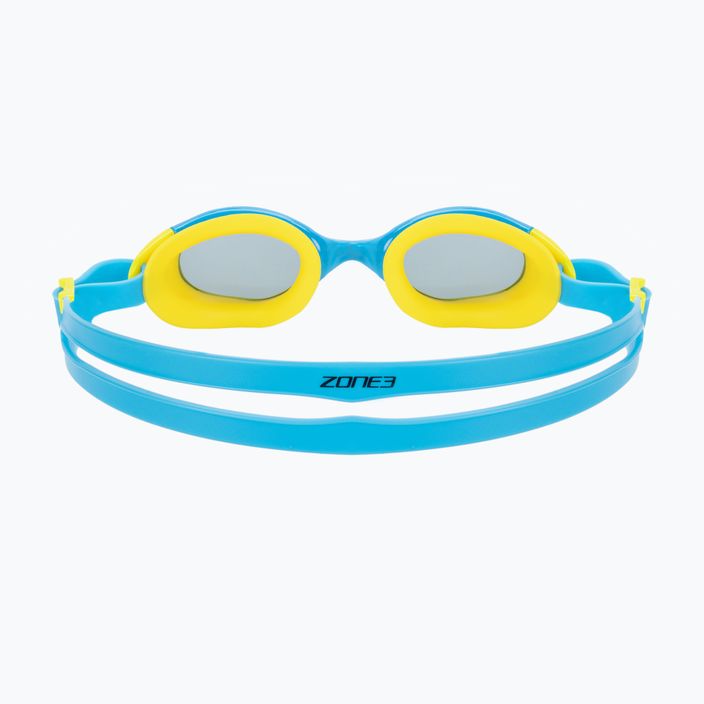 ZONE3 Aquahero blue/yellow/clear swimming goggles 5