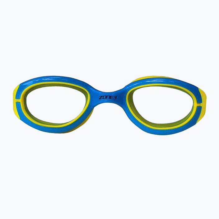 ZONE3 Aquahero blue/yellow/clear swimming goggles 6