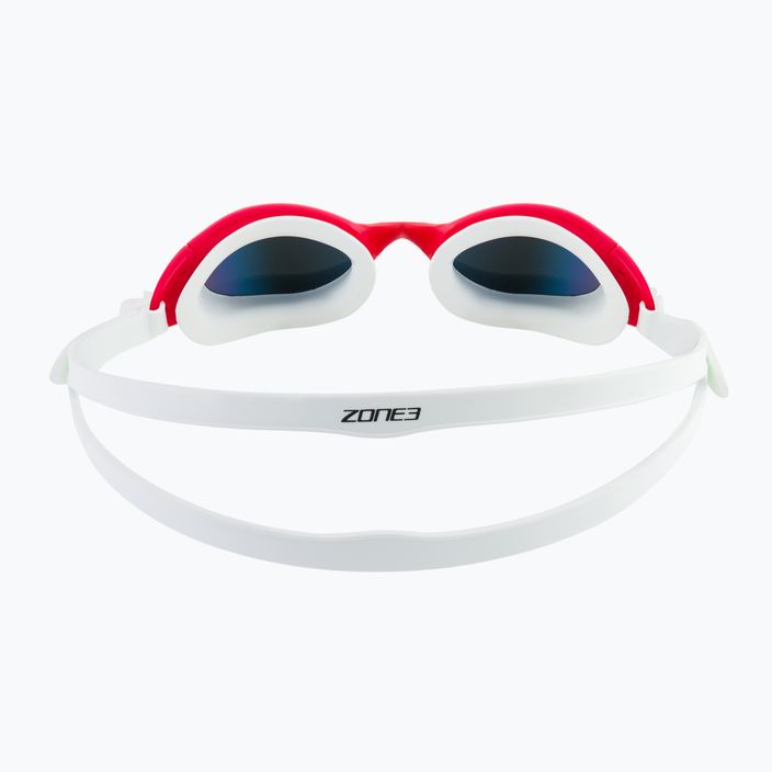 ZONE3 Attack red/white swim goggles SA18GOGAT108 5