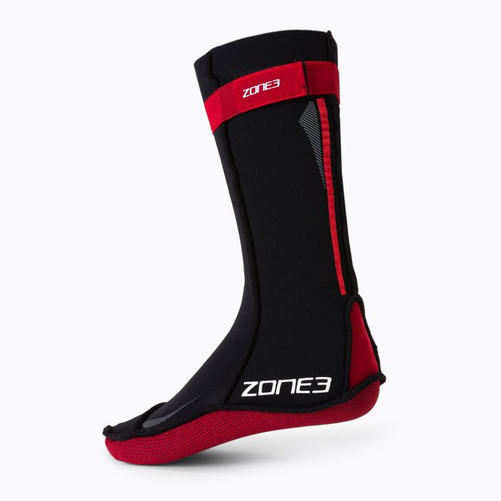 ZONE3 neoprene socks red/black NA18UNSS108 2