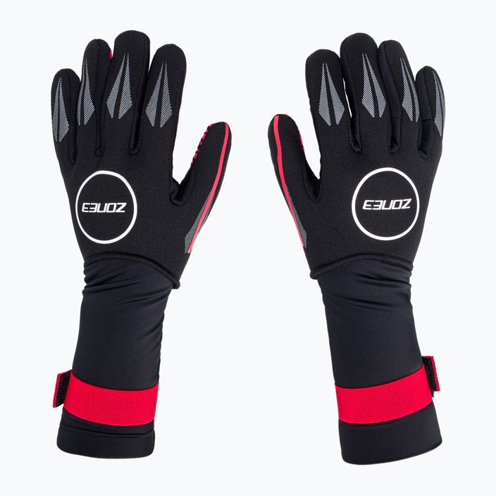 ZONE3 neoprene gloves red/black NA18UNSG108 3
