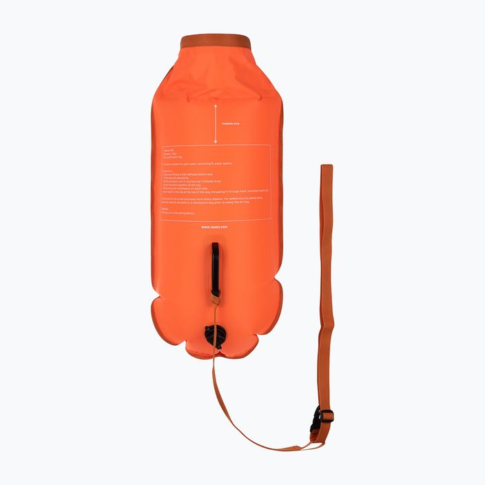 ZONE3 Swim Safety Drybag orange SA18SBDB113 belay buoy 2
