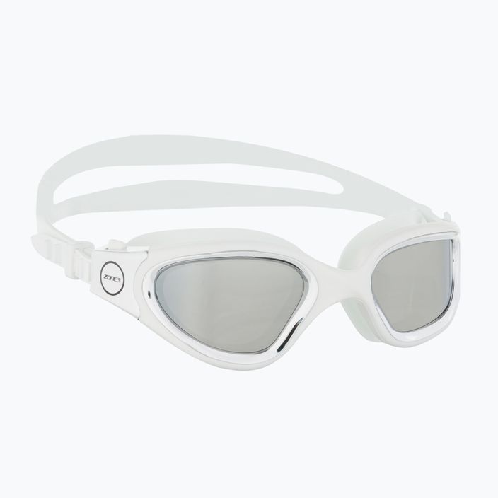 ZONE3 Vapour white/silver swimming goggles