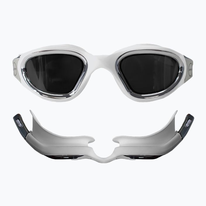 ZONE3 Vapour white/silver swimming goggles 7