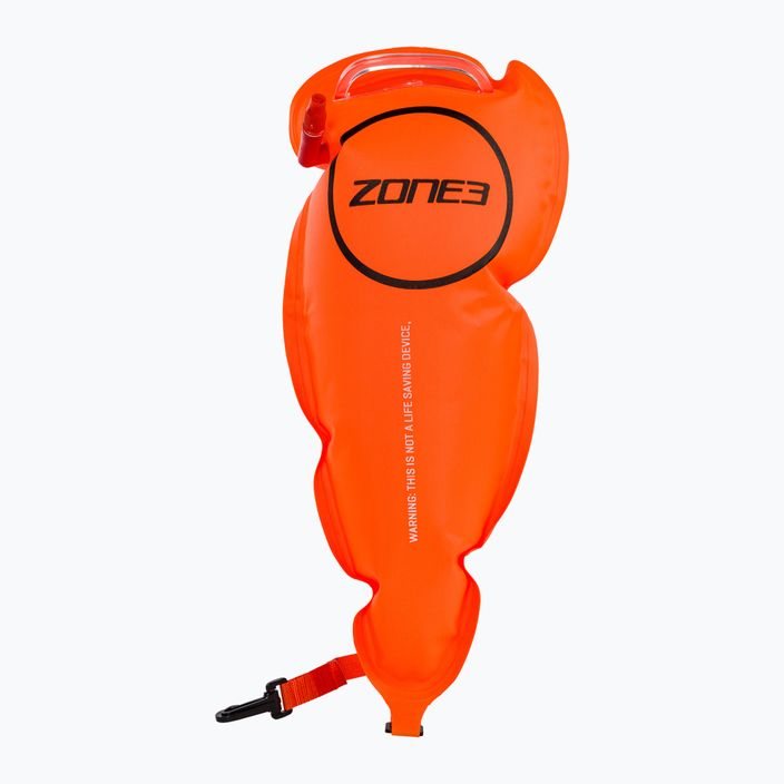 ZONE3 Swim Safety Belt With Tow Float Pouch hi-vis orange 3