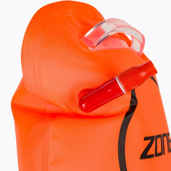 ZONE3 Swim Safety Belt With Tow Float Pouch hi-vis orange 8