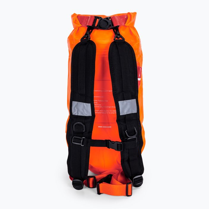 ZONE3 Swim Run Drybag orange SA18SRDB113 belay buoy 2