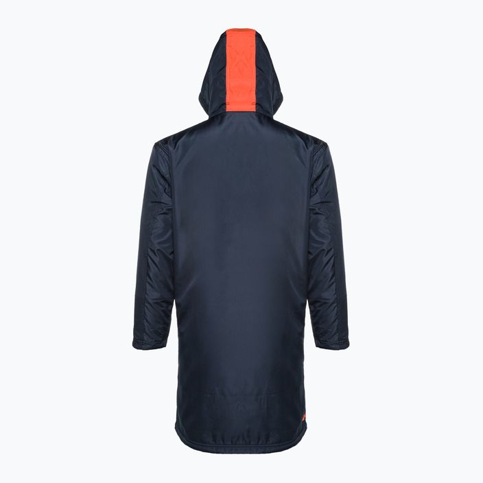 ZONE3 Robe Fleece Parka jacket navy blue CW18UFPJ103 2