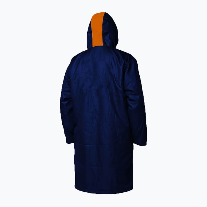 ZONE3 Robe Fleece Parka jacket navy blue CW18UFPJ103 7