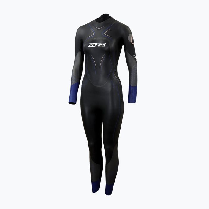 Women's ZONE3 Aspire triathlon wetsuit black WS19WASP101