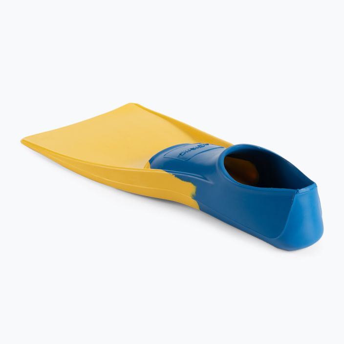 FINIS Long Floating Fins 1-3 yellow-blue 1.05.037.03 4