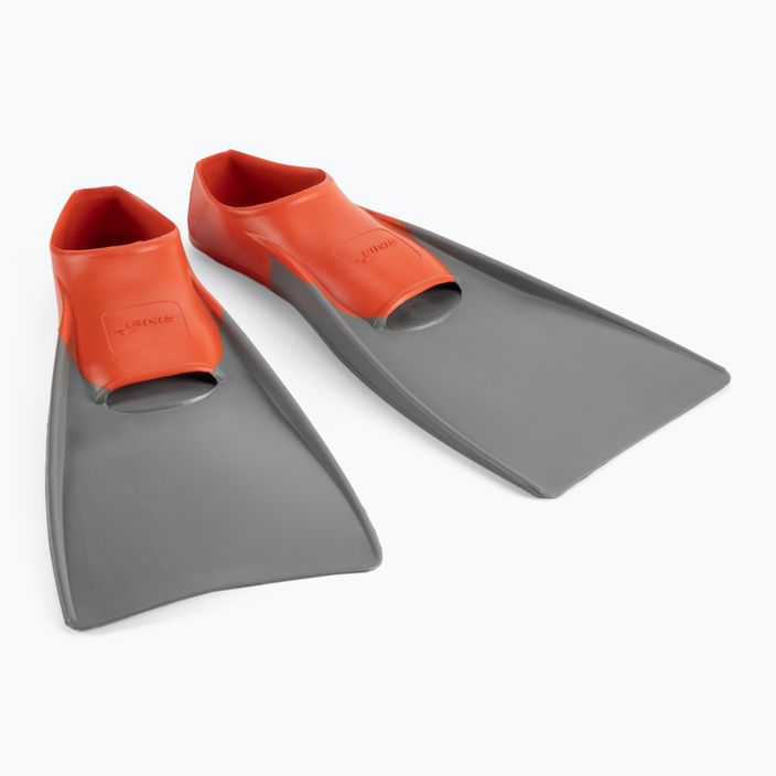 FINIS Long Floating Fins 7-9 red-grey 1.05.037.06 swimming fins