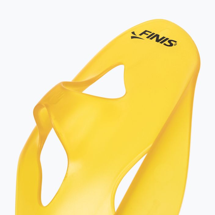 FINIS Iso yellow and black swimming paddles 1.05.033.05 3