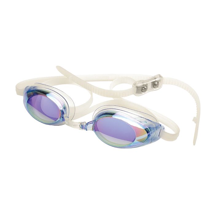 FINIS swimming goggles Lightning blue mirror 2
