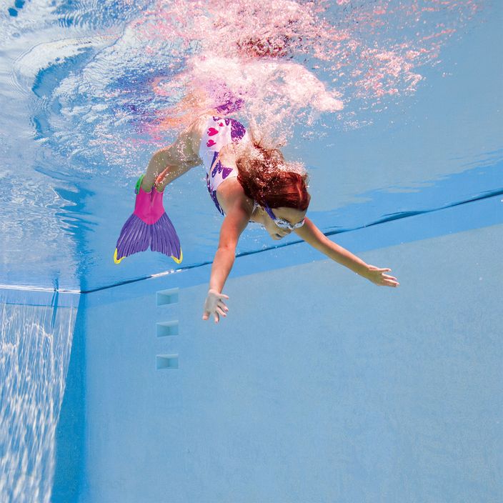 FINIS Mermaid Dream pink/purple swimming mono fins 3