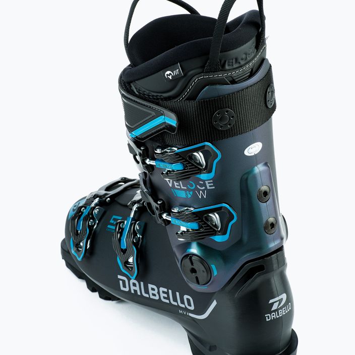 Women's Ski Boots Dalbello Veloce 85 W GW black/opal green 10