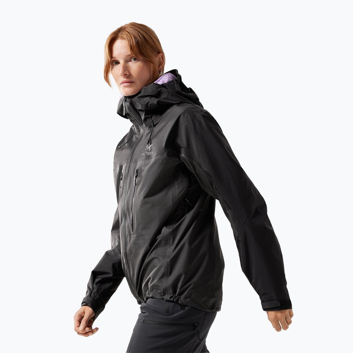 Arc'teryx Alpha women's rain jacket black 4