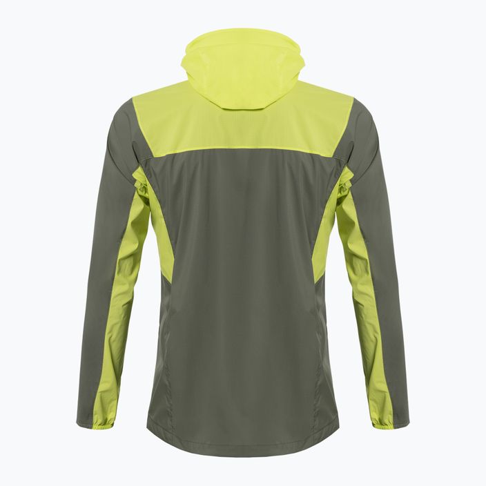 Men's Arc'teryx Squamish Hoody wind jacket green/yellow X000007411011 2