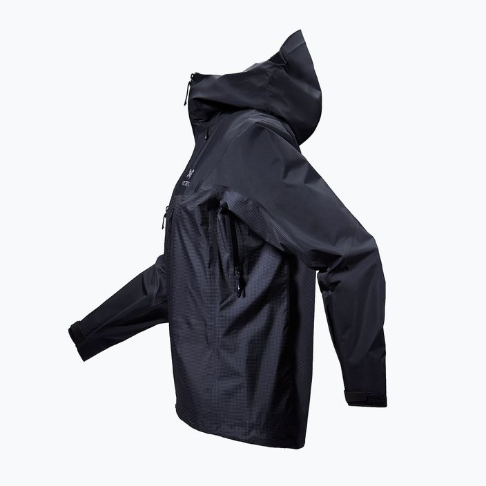 Arc'teryx Alpha black sapphire women's rain jacket 14