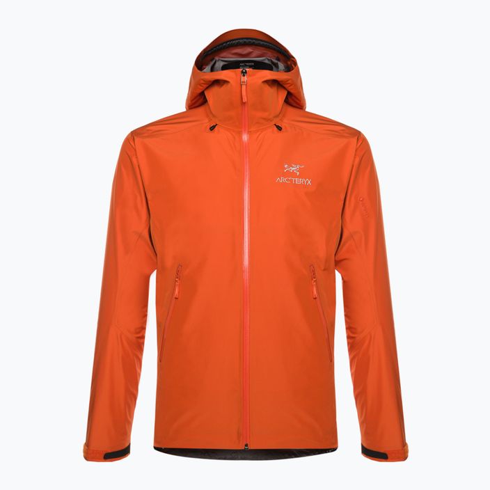 Men's Arc'teryx Beta LT rain jacket orange X000007126014 7