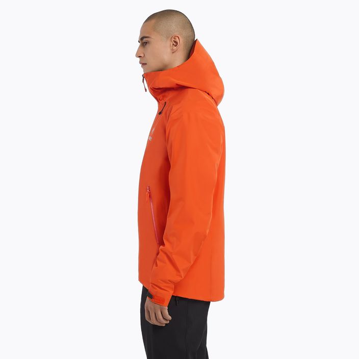 Men's Arc'teryx Beta LT rain jacket orange X000007126014 2
