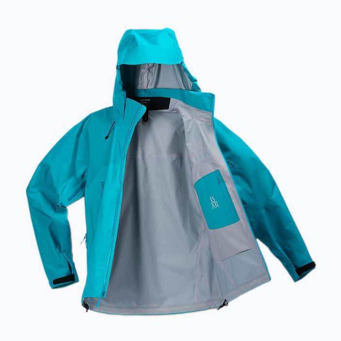 Men's Arc'teryx Beta AR blue tetra rain jacket 9