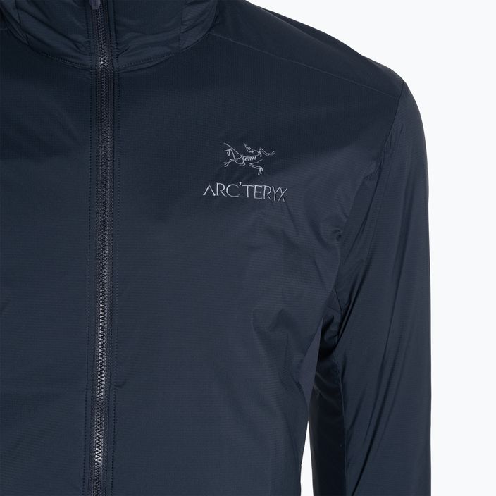 Men's Arc'teryx Atom Hoody insulated jacket black sapphire 7