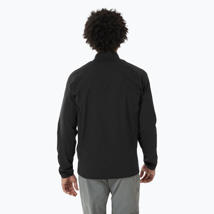 Men's Arc'teryx Delta 1/2 Zip sweatshirt black 3