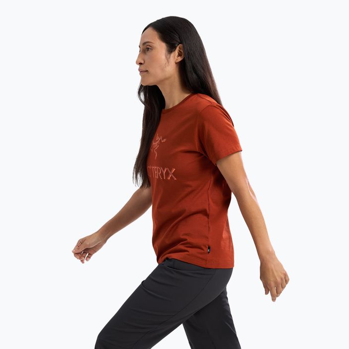 Arc'teryx Arc'Word Cotton sequoia/solaris women's t-shirt 4