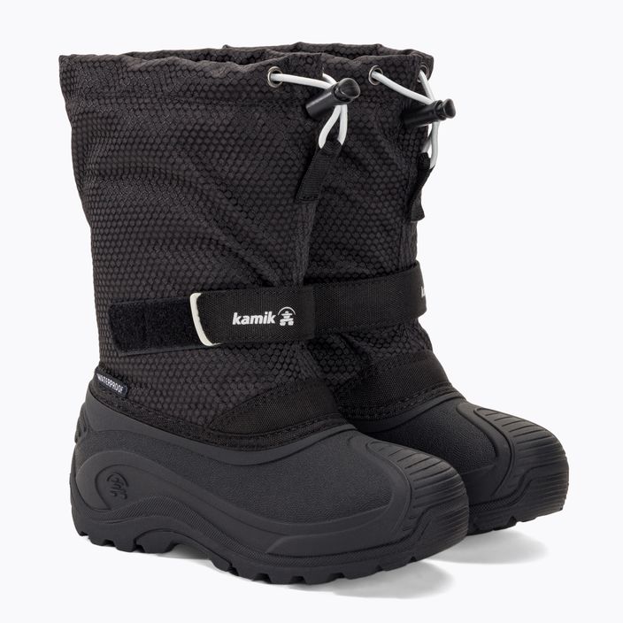Kamik Finley2 black/charcoal children's trekking boots 4