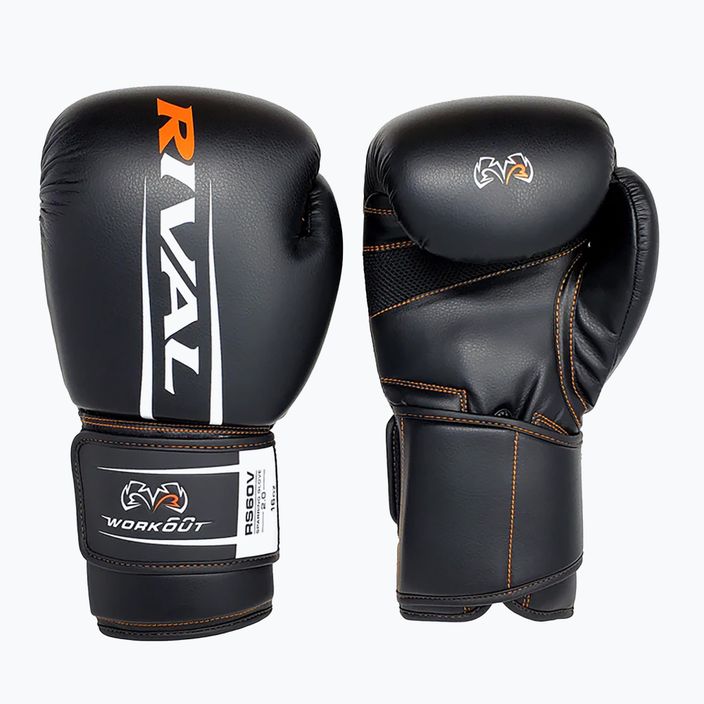 Rival Workout Sparring 2.0 boxing gloves black 5