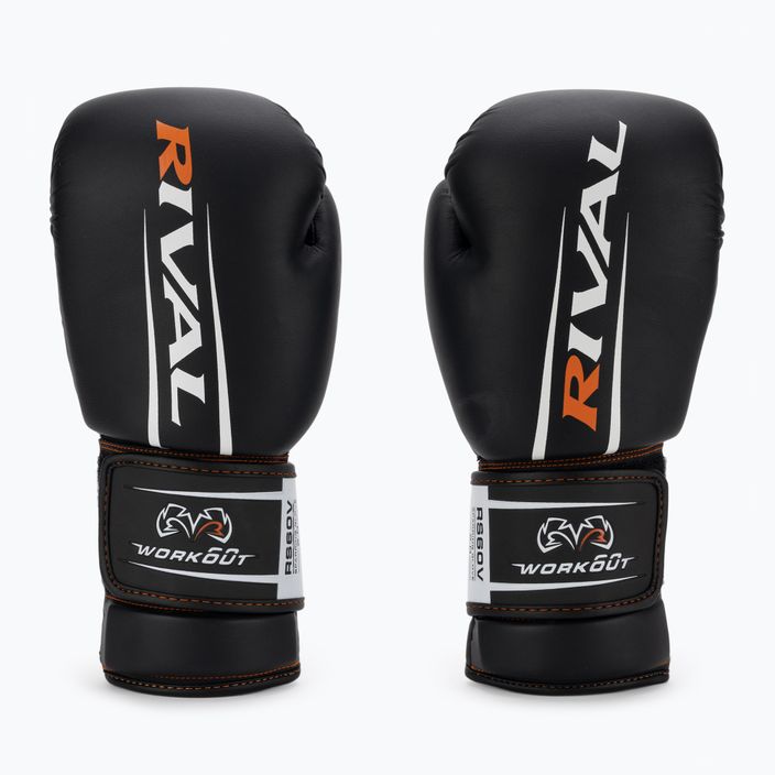 Rival Workout Sparring 2.0 boxing gloves black