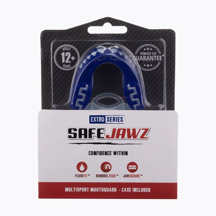 SAFEJAWZ Extro Series jaw protector blue SJSHARKA