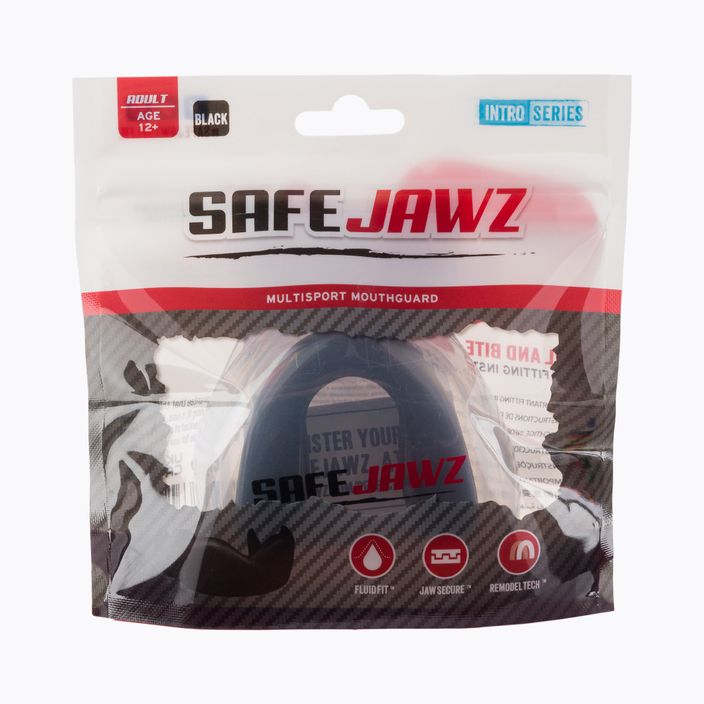 SAFEJAWZ Intro Series jaw protector black SJIBLACKA