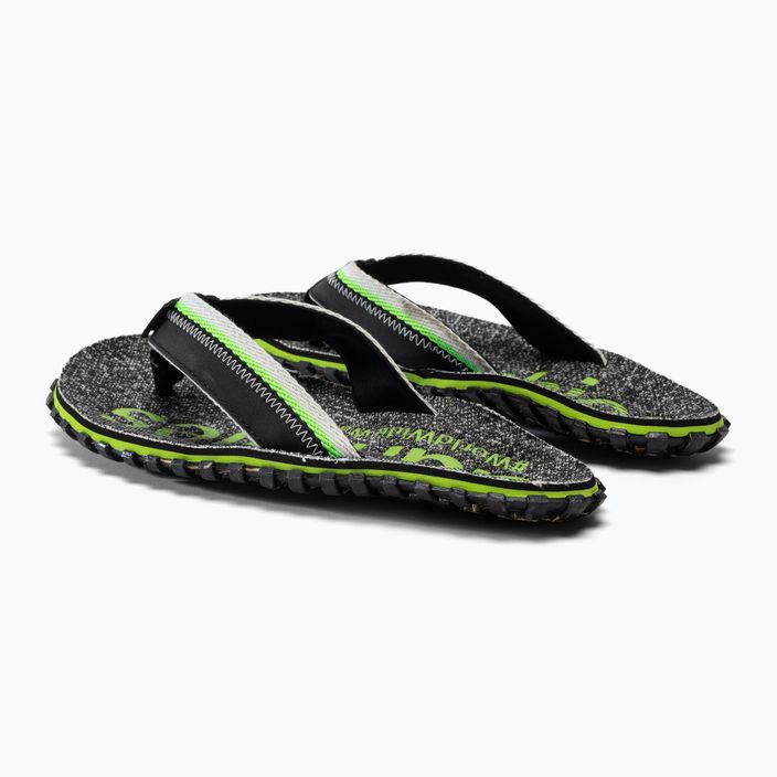 Men's Gumbies Cairns grey-green flip flops 3