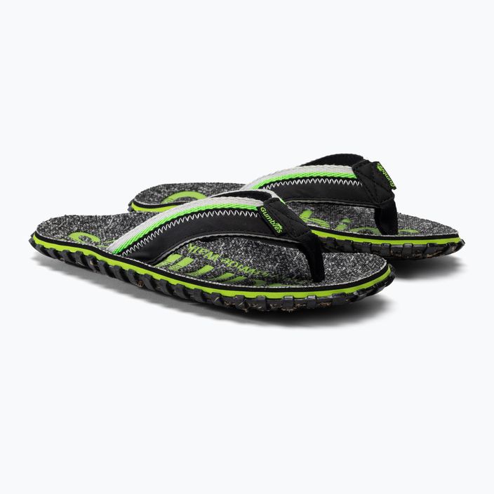 Men's Gumbies Cairns grey-green flip flops 5