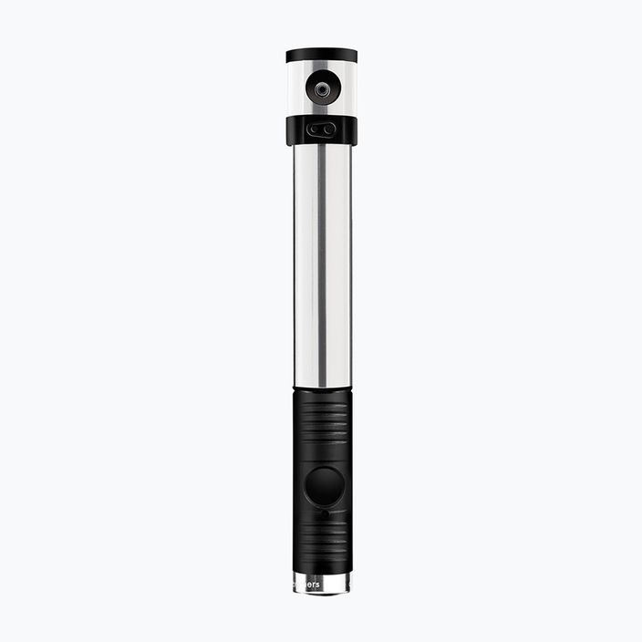 Crankbrothers Klic HV Gauge 110 psi silver bicycle pump