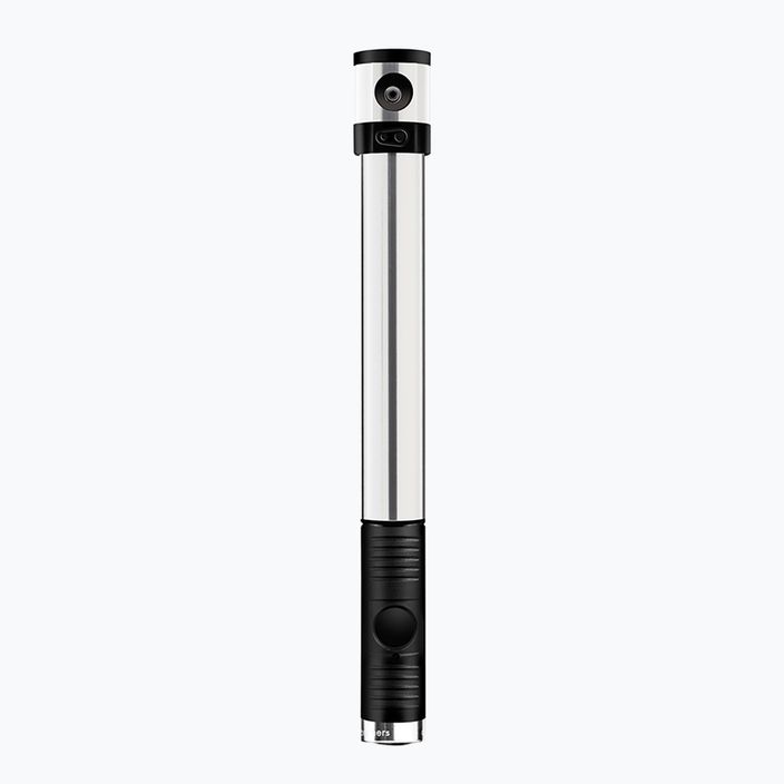 Crankbrothers Klic HV Gauge + CO2 110 psi silver bicycle pump