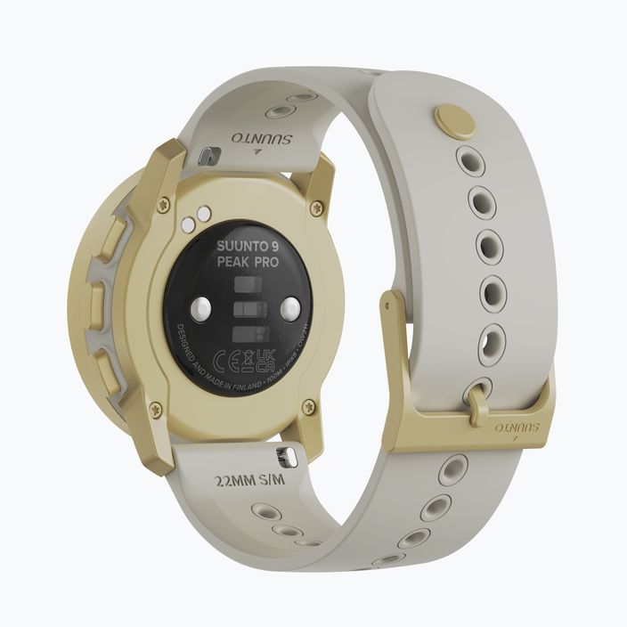Suunto 9 Peak Pro watch white and gold SS050824000 3