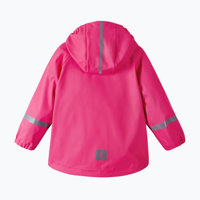 Reima Lampi children's rain jacket pink 5100023A-4410 3