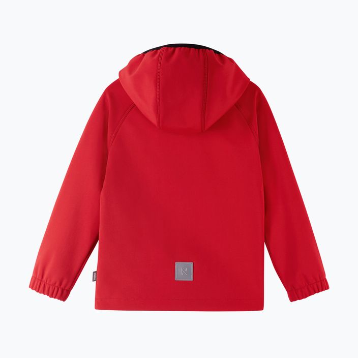 Reima children's softshell jacket Vantti tomato red 2