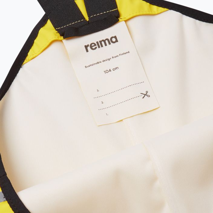 Reima Lammikko yellow children's rain trousers 5100026A-2350 3