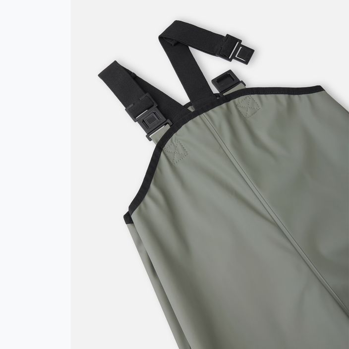 Reima Lammikko greyish green children's rain trousers 5