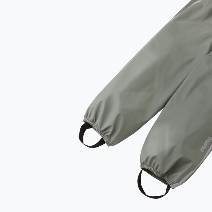 Reima Lammikko greyish green children's rain trousers 7