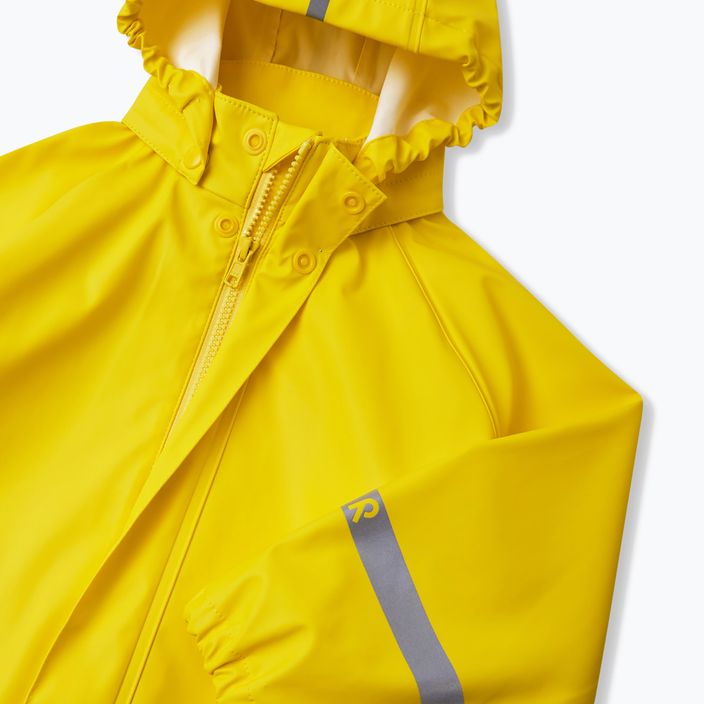 Reima Tihku children's rain set jacket+ trousers yellow navy 5100021A-235A 4