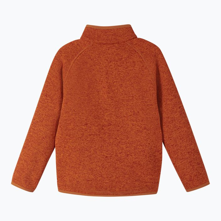 Reima Hopper children's fleece hoodie orange 5200050A-2680 2