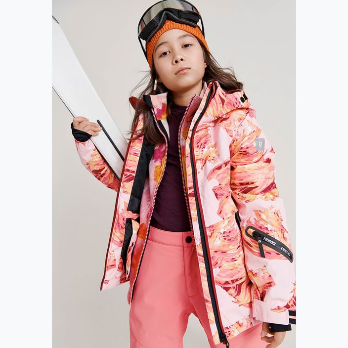 Reima Posio children's ski jacket pink 5100076B-4011 13