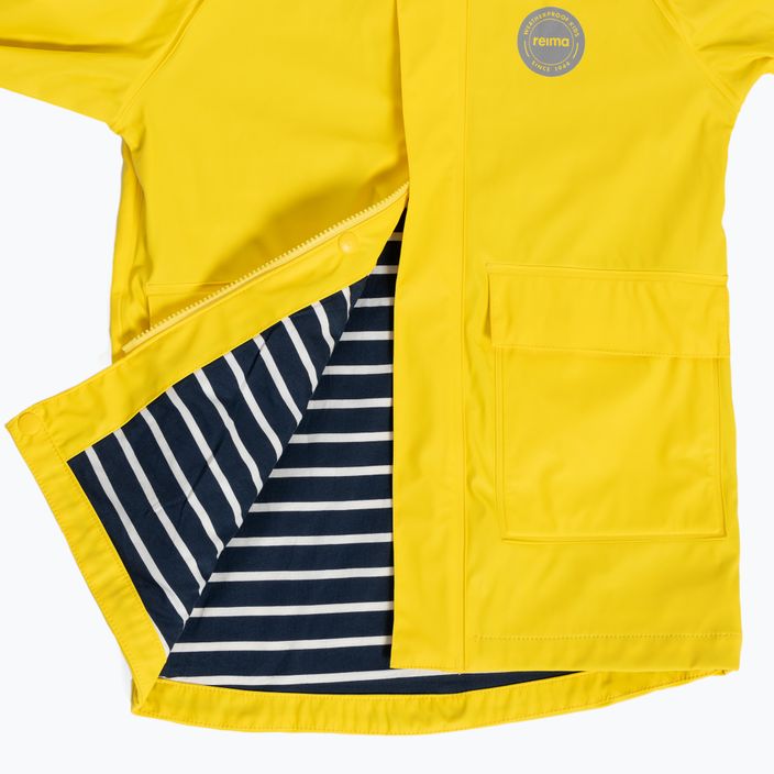 Reima children's rain jacket Pisaroi yellow 5100184A-2350 3