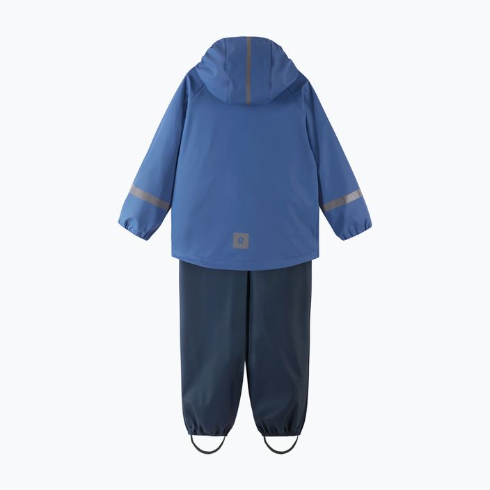 Reima Tihku children's rain set jacket+ trousers blue 5100021A-6550 2