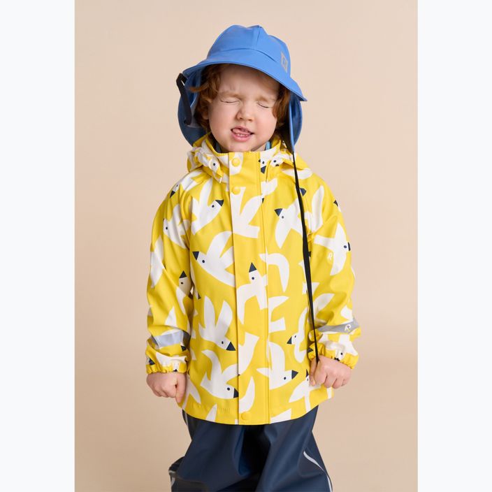 Reima Vesi children's rain jacket yellow 5100025A-2351 9